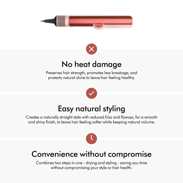 Dyson Airstrait straightener HT01 Strawberry Bronze Blush Pink 005