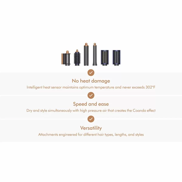 Dyson Airwrap multi styler and dryer StraightWavy Prussian Blue Rich Copper 011